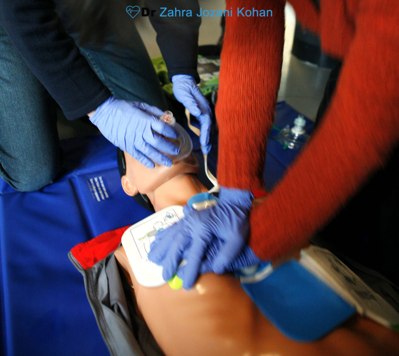مراحل cpr
